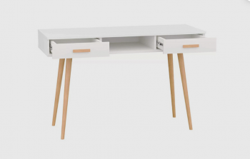 Стол письменный, арт.6-01103, белый (ГК) в Каменске-Уральском - kamensk-uralskij.mebel-e96.ru