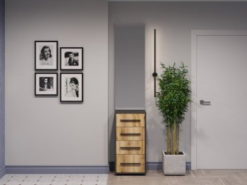 Тумба с зеркалом Аэлита сек.2 (Росток) в Каменске-Уральском - kamensk-uralskij.mebel-e96.ru
