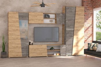 Стенка Аллегро-10 комп.1 (Диал) в Каменске-Уральском - kamensk-uralskij.mebel-e96.ru