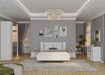 Спальный гарнитур Амалия модульный (Росток) в Каменске-Уральском - kamensk-uralskij.mebel-e96.ru
