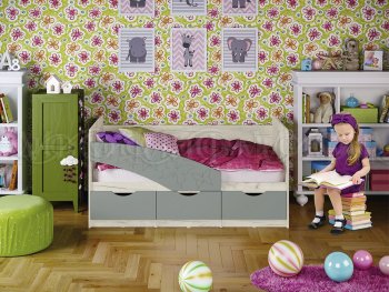 Кровать Бабочки Шарли бриз (Миф) в Каменске-Уральском - kamensk-uralskij.mebel-e96.ru