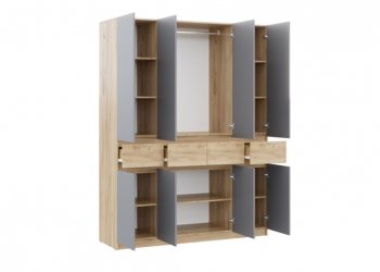 Шкаф 2800 мм Бостон Лайт Шк-03+ШК-04 (Стиль) в Каменске-Уральском - kamensk-uralskij.mebel-e96.ru