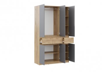 Шкаф 2800 мм Бостон Лайт Шк-03+ШК-04 (Стиль) в Каменске-Уральском - kamensk-uralskij.mebel-e96.ru