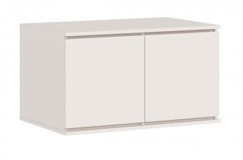 Шкаф 800 мм Челси двустворчатый с антресолью, сонома/белый (Миф) в Каменске-Уральском - kamensk-uralskij.mebel-e96.ru