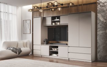 Стенка Челси Кашемир (Миф) в Каменске-Уральском - kamensk-uralskij.mebel-e96.ru