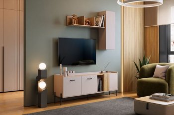 Стенка Доминика модульная  (Мебельсон) в Каменске-Уральском - kamensk-uralskij.mebel-e96.ru