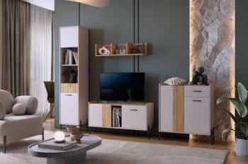 Стенка Доминика модульная  (Мебельсон) в Каменске-Уральском - kamensk-uralskij.mebel-e96.ru