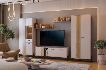 Стенка Доминика модульная  (Мебельсон) в Каменске-Уральском - kamensk-uralskij.mebel-e96.ru