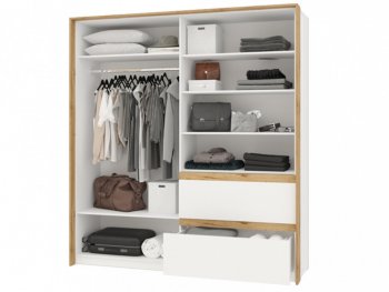 Шкаф 2000 мм Дубай сек №11 (Росток) в Каменске-Уральском - kamensk-uralskij.mebel-e96.ru