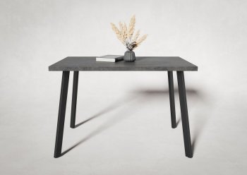 Стол нераздв. Дублин 32 КРАФТ В2, ЛДСП Цемент темный (Вудман) в Каменске-Уральском - kamensk-uralskij.mebel-e96.ru