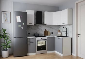 Кухонный гарнитур угловой Элеганция 2000*1200 мм (Sanvut) в Каменске-Уральском - kamensk-uralskij.mebel-e96.ru