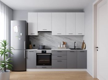 Кухонный гарнитур Элеганция 2400 мм Sanvut в Каменске-Уральском - kamensk-uralskij.mebel-e96.ru