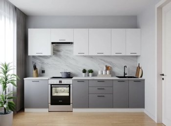 Кухонный гарнитур Элеганция 3000 мм (Санвут) в Каменске-Уральском - kamensk-uralskij.mebel-e96.ru