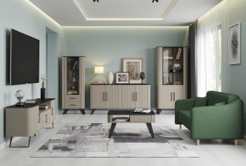 Стенка Фиделия, модульная (Олмеко) в Каменске-Уральском - kamensk-uralskij.mebel-e96.ru