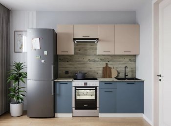 Кухонный гарнитур Фьюжн 2000 мм в Каменске-Уральском - kamensk-uralskij.mebel-e96.ru