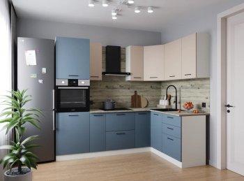 Угловой кухонный гарнитур Фьюжн 2400*1600 мм Sanvut в Каменске-Уральском - kamensk-uralskij.mebel-e96.ru