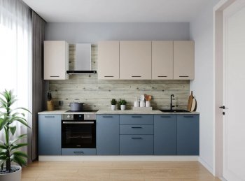 Кухонный гарнитур Фьюжн 2800 (Санвут) в Каменске-Уральском - kamensk-uralskij.mebel-e96.ru