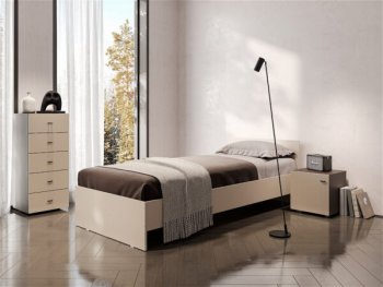 Спальный гарнитур Гиза модульный (МИ) в Каменске-Уральском - kamensk-uralskij.mebel-e96.ru