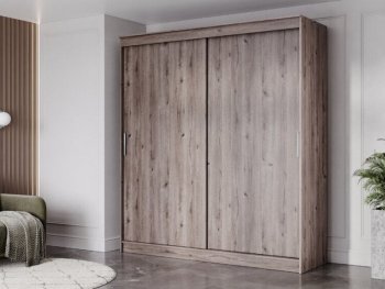 Шкаф-купе 2000 мм Гранд-1 ЛДСП, дуб горный (Эра) в Каменске-Уральском - kamensk-uralskij.mebel-e96.ru