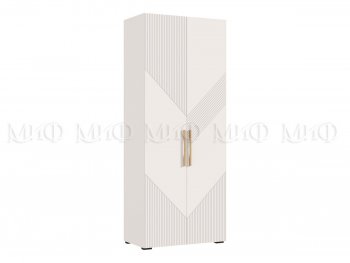 Шкаф распашной 900 мм Ирис с антресолью, кашемир (Миф) в Каменске-Уральском - kamensk-uralskij.mebel-e96.ru