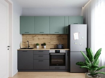 Кухонный гарнитур Изумруд 2550 мм (Санвут) в Каменске-Уральском - kamensk-uralskij.mebel-e96.ru