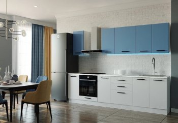 Кухонный гарнитур Капри ЛДСП/МДФ 2800 мм Sanvut в Каменске-Уральском - kamensk-uralskij.mebel-e96.ru