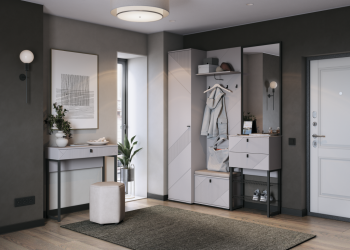 Прихожая Кашемир модульная (МЛК) в Каменске-Уральском - kamensk-uralskij.mebel-e96.ru