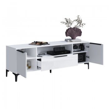 Тумба ТВ на 1650 Кимберли белый (Handis) в Каменске-Уральском - kamensk-uralskij.mebel-e96.ru