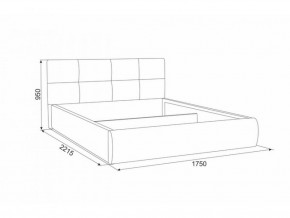 Кровать мягкая Куба (1600) в Каменске-Уральском - kamensk-uralskij.mebel-e96.ru