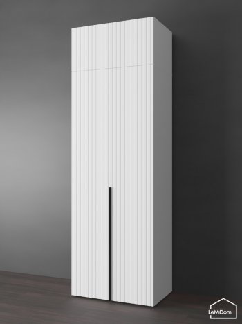 Шкаф с антресолью 800 мм Linnea MHR-2A-2 2450х800х510 (Белый-М 11.1.2) в Каменске-Уральском - kamensk-uralskij.mebel-e96.ru
