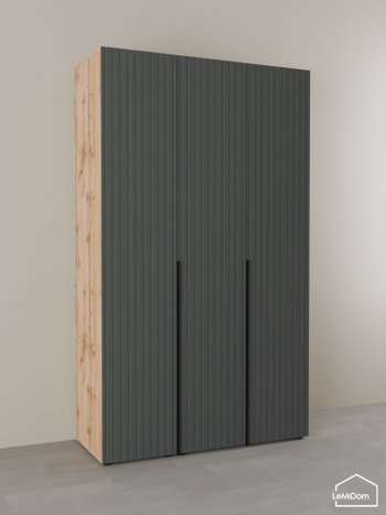 Шкаф с антресолью 1200 мм Linnea MHR-3A-2 2450х1200х510 (ДВ-М 11.1.25) в Каменске-Уральском - kamensk-uralskij.mebel-e96.ru