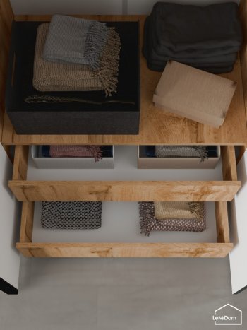 Шкаф с антресолью 1200 мм Linnea MHR-3A-2 2450х1200х510 (ДВ-М 11.1.25) в Каменске-Уральском - kamensk-uralskij.mebel-e96.ru