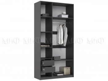Шкаф 1200 мм Марвэл графит (Миф) в Каменске-Уральском - kamensk-uralskij.mebel-e96.ru