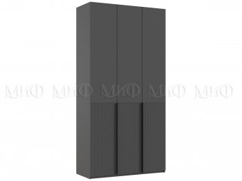 Шкаф 1200 мм Марвэл с доп. ящиками, графит (Миф) в Каменске-Уральском - kamensk-uralskij.mebel-e96.ru