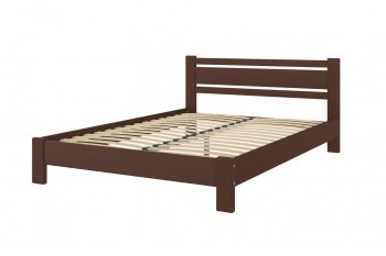 Кровать из массива Милс орех (БМ) в Каменске-Уральском - kamensk-uralskij.mebel-e96.ru