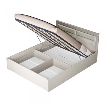 Кровать с подъемным механизмом Монако КР-16 Кашемир (БТС) в Каменске-Уральском - kamensk-uralskij.mebel-e96.ru