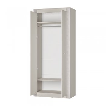 Шкаф для белья 960 мм Монако ШК-37 кашемир (БТС) в Каменске-Уральском - kamensk-uralskij.mebel-e96.ru