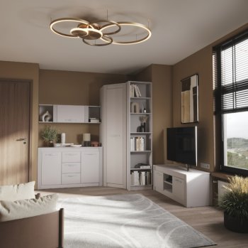 Стенка Монако Кашемир комп.1 (модульная) (БТС) в Каменске-Уральском - kamensk-uralskij.mebel-e96.ru