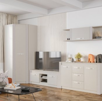 Стенка Монако Кашемир комп.2 (модульная) (БТС) в Каменске-Уральском - kamensk-uralskij.mebel-e96.ru