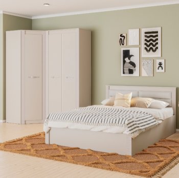 Спальный гарнитур Монако Кашемир (модульный) (БТС) в Каменске-Уральском - kamensk-uralskij.mebel-e96.ru