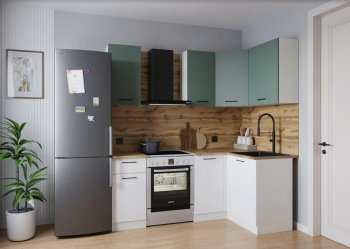 Кухонный гарнитур угловой Муссон 2000*1200 мм (Sanvut) в Каменске-Уральском - kamensk-uralskij.mebel-e96.ru