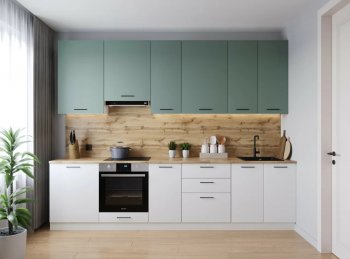 Кухонный гарнитур высокий Муссон 3000 мм (Санвут) в Каменске-Уральском - kamensk-uralskij.mebel-e96.ru