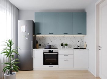 Кухонный гарнитур Ниагара 2200 мм МДФ/ЛДСП (Санвут) в Каменске-Уральском - kamensk-uralskij.mebel-e96.ru