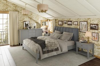 Комод 5 ящиков Никеа антрацит (БМ) в Каменске-Уральском - kamensk-uralskij.mebel-e96.ru