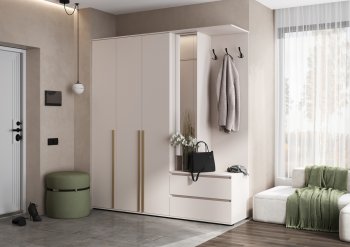 Прихожая Норд+Шкаф 1200, кашемир (Миф) в Каменске-Уральском - kamensk-uralskij.mebel-e96.ru