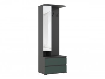 Прихожая Норд графит/изумруд (Миф) в Каменске-Уральском - kamensk-uralskij.mebel-e96.ru