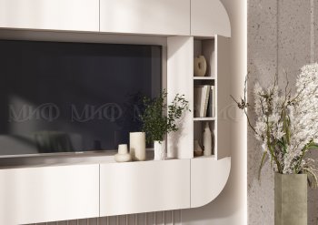 Стенка Норд (Зона ТВ), кашемир (Миф) в Каменске-Уральском - kamensk-uralskij.mebel-e96.ru