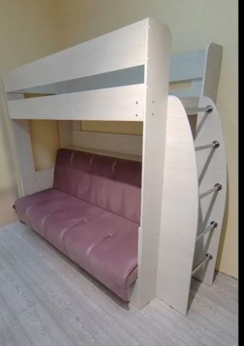 Кровать-диван 2-х ярусная Омега 17 (возможна зеркальная сборка) в Каменске-Уральском - kamensk-uralskij.mebel-e96.ru | фото