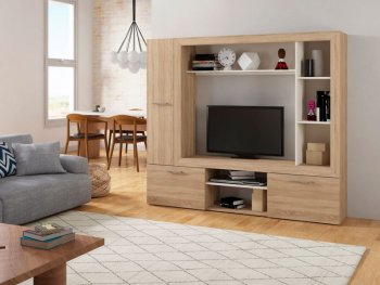 Стенка OSKAR3 дуб сонома (Генезис) в Каменске-Уральском - kamensk-uralskij.mebel-e96.ru