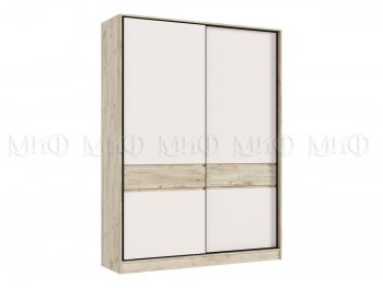 Шкаф-купе 1800 мм Роджина крафт серый/кашемир (Миф) в Каменске-Уральском - kamensk-uralskij.mebel-e96.ru